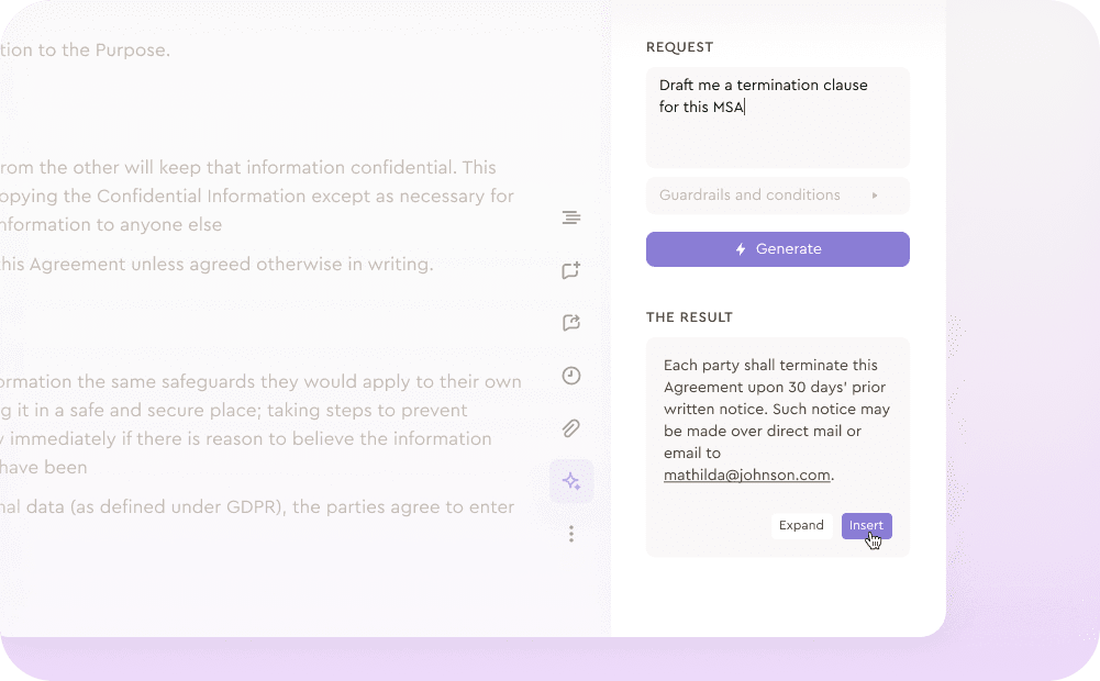 AI in contract management