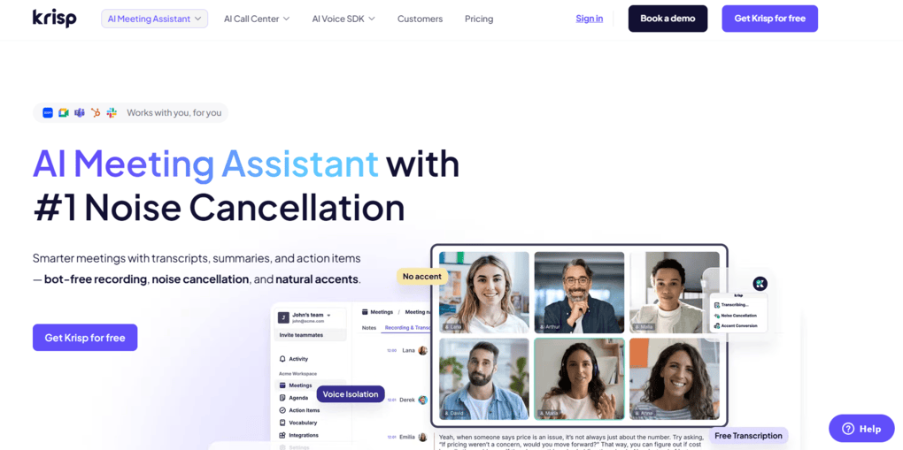Best for bot-less note-taking on Zoom calls