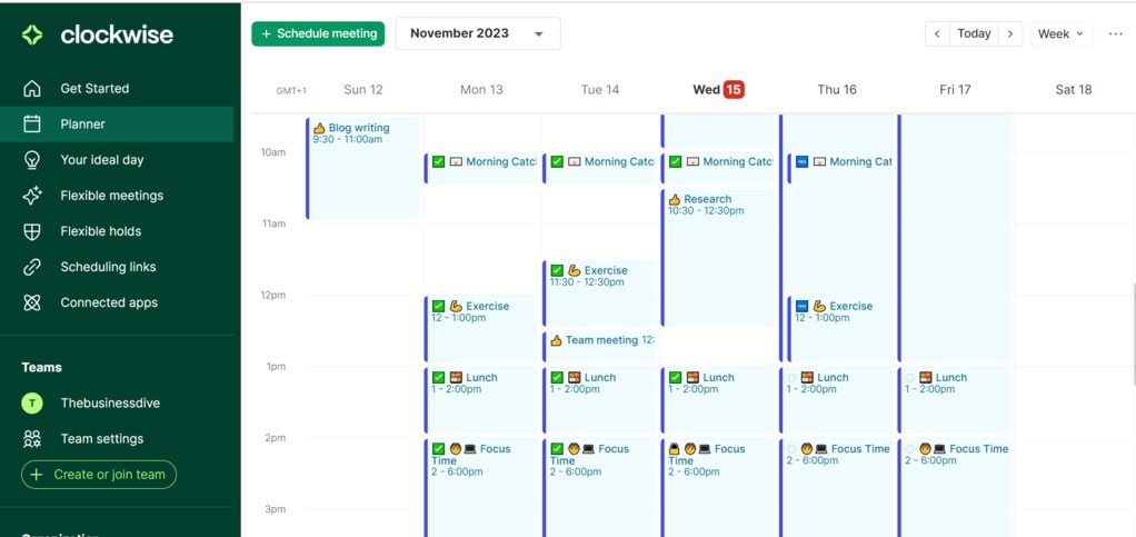Clockwise - AI calendar 