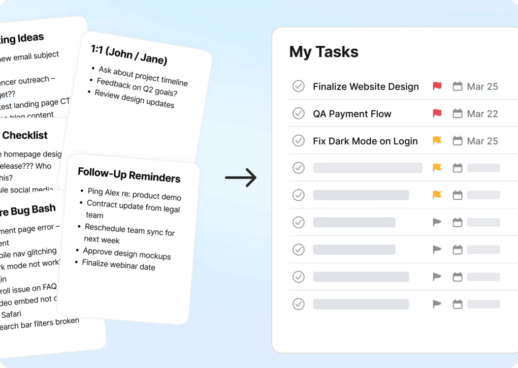 Motion's AI docs feature