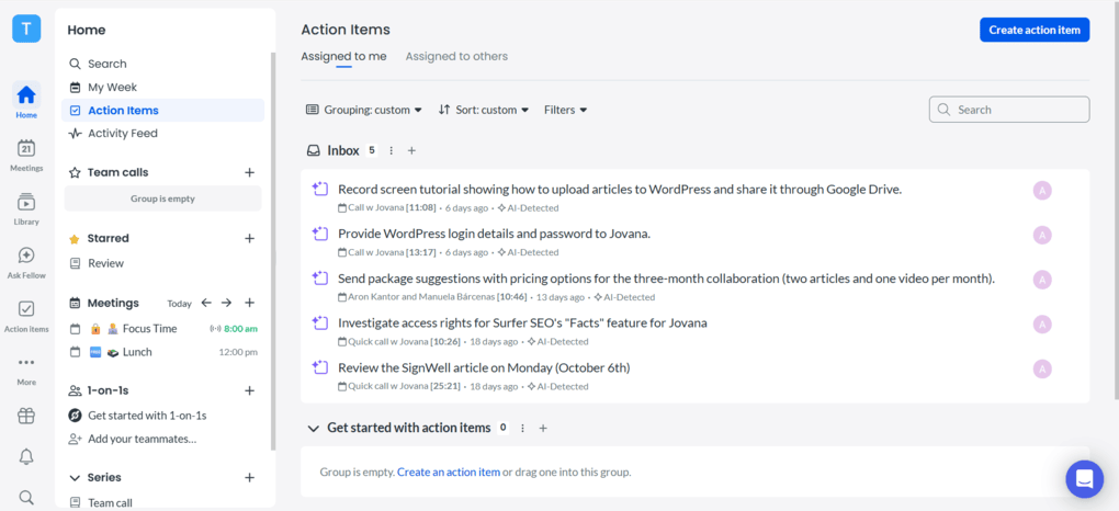 my experience with Fellow