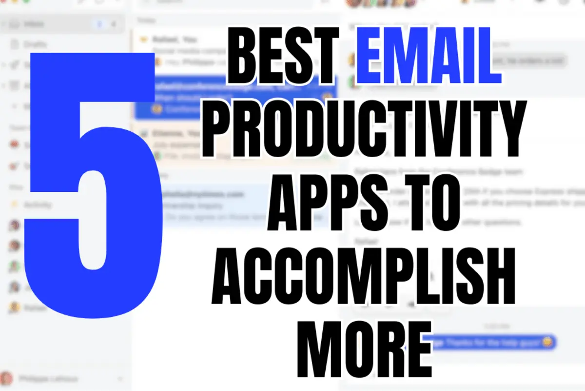 Best email productivity apps