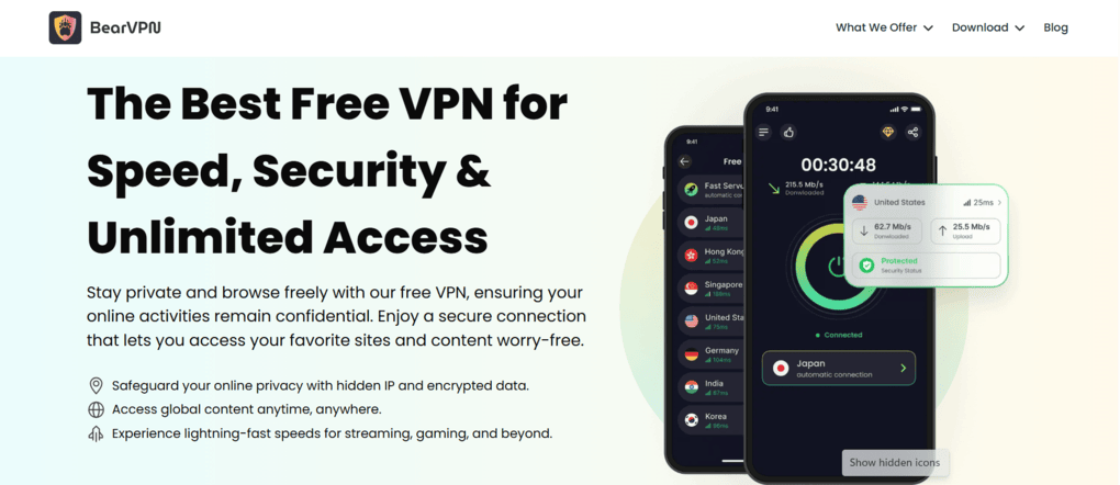Bearvpn for android