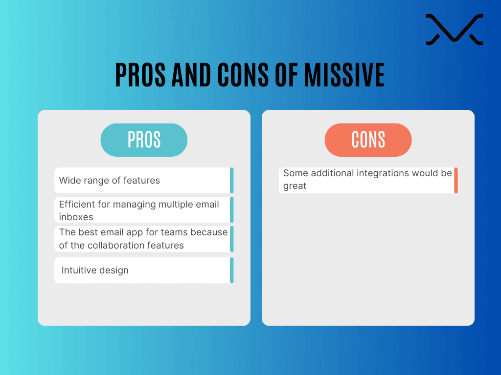 Missive app review - Pros and cons
