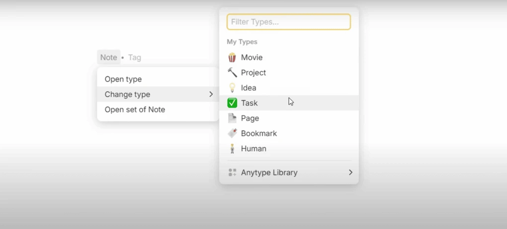 Anytype review - objects