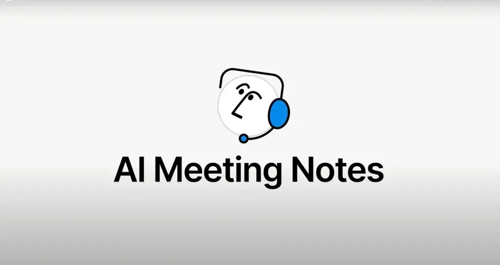 Notion's AI meeting notes feature 