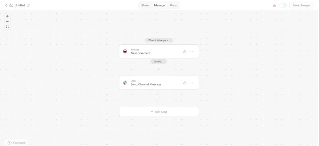 Taskade review automations