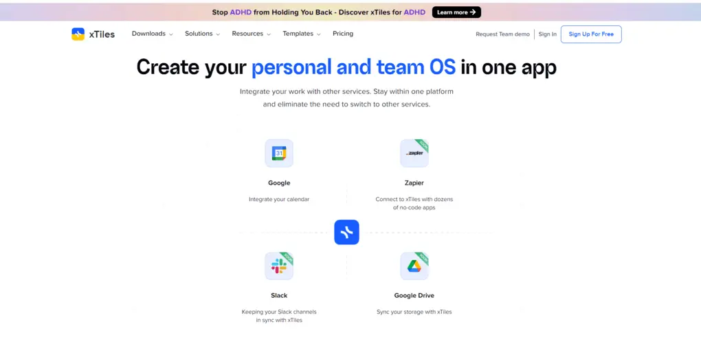 Xtiles' integrations