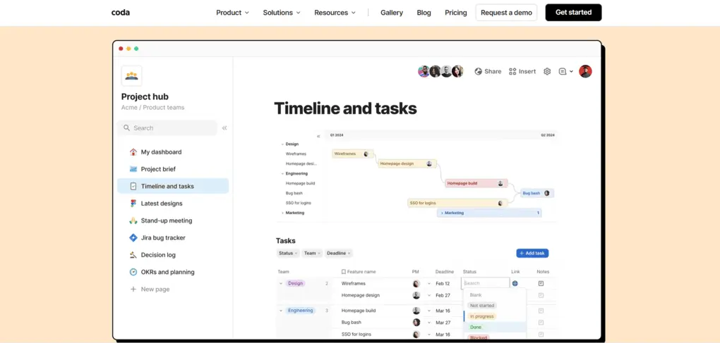 Coda.io review, a great Notion alternative