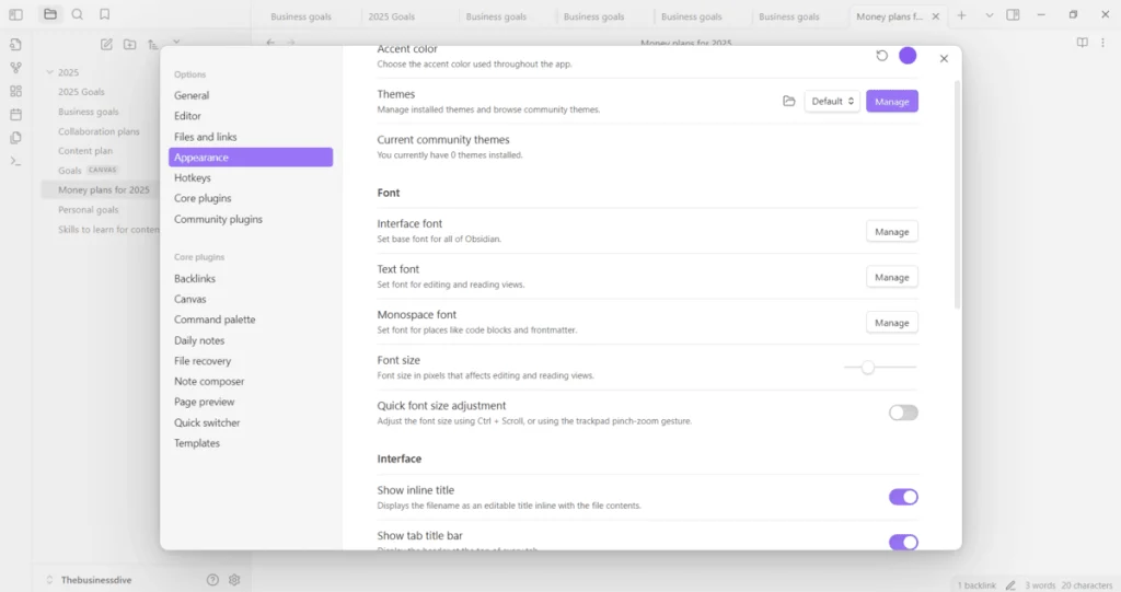 Obsidian note taking review