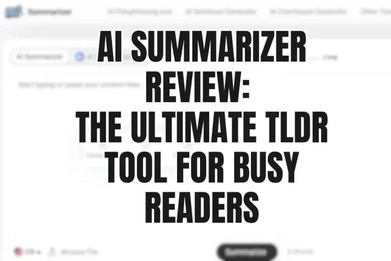 AI summarizer review