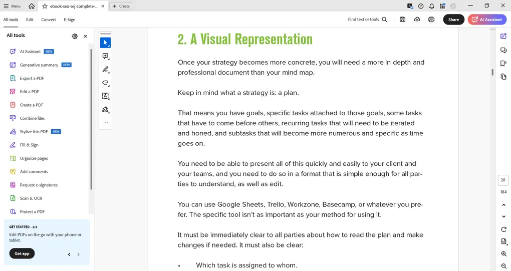Adobe Acrobat review - PDF editor