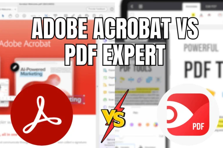 Adobe Acrobat vs PDF Expert