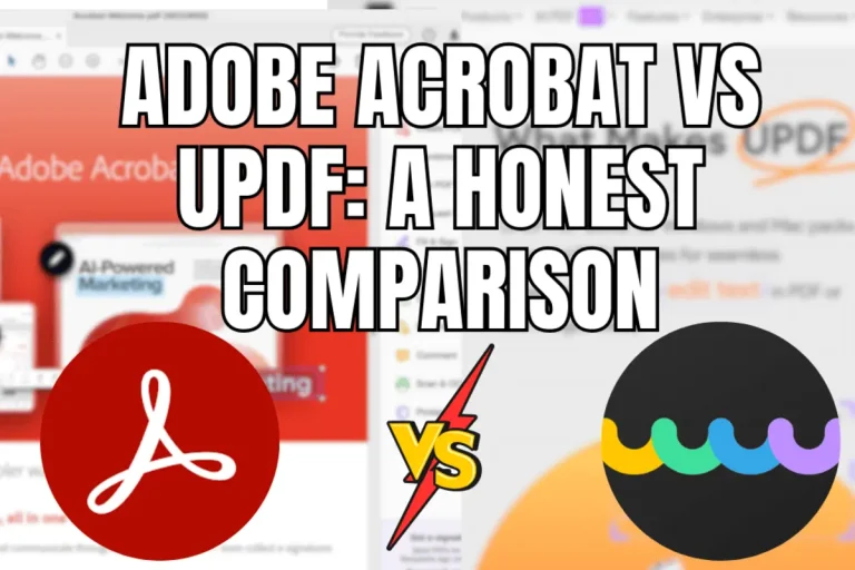 Adobe Acrobat vs UPDF