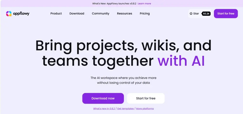 Appflowy is a great Notion alternative for small teams