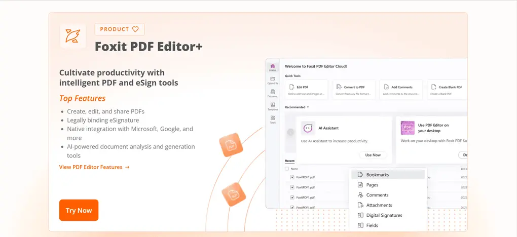 Foxit PDF editor is the best Adobe Acrobat alternative