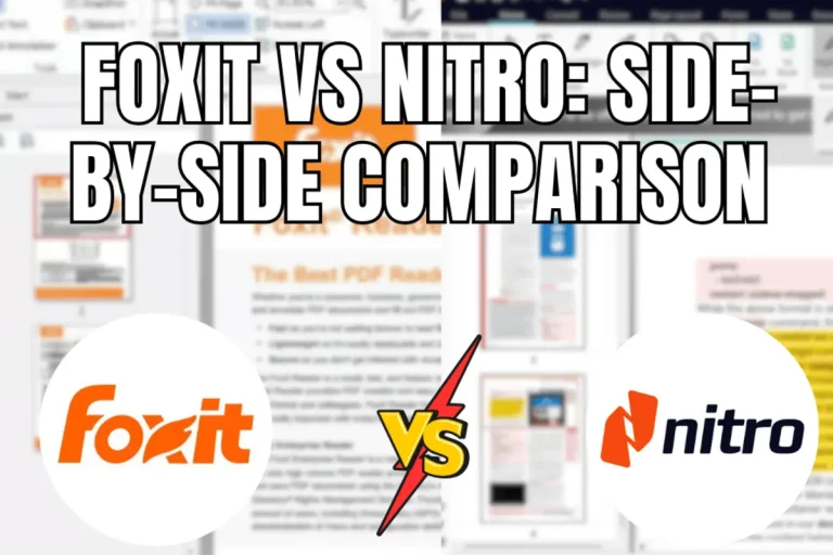 Foxit Vs Nitro