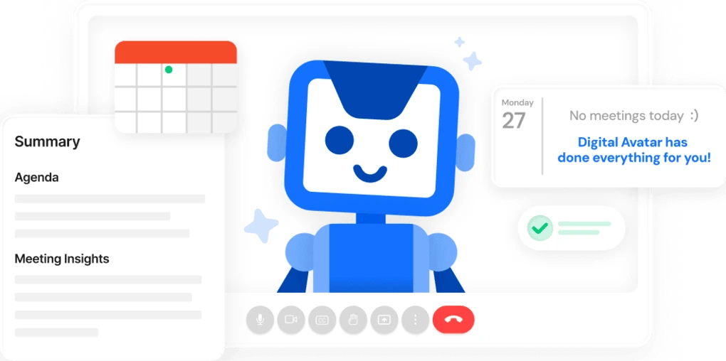 Minuteslink - personal digital avatar feature 