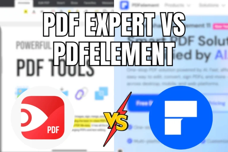 PDF expert vs PDFelement
