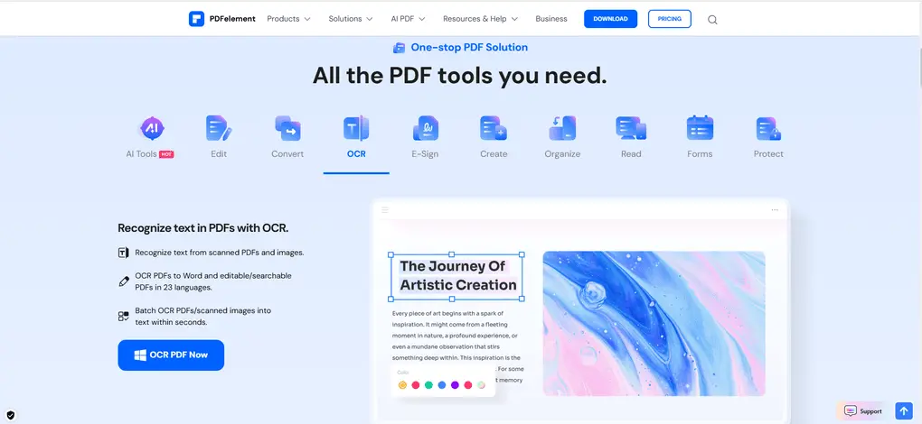 PDFelement is one of the best Adobe Acrobat alternatives