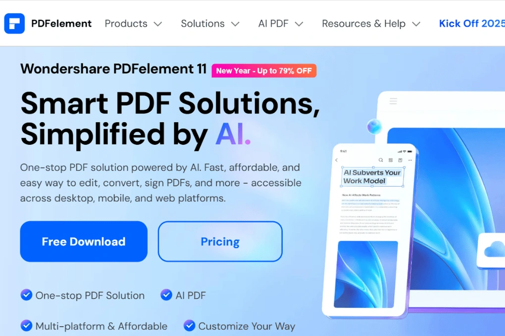 Wondershare PDFelement review what is PDFelement