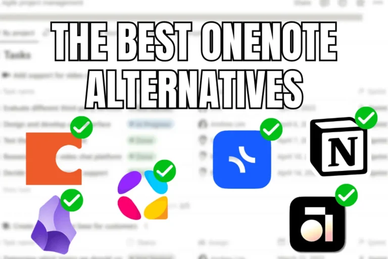 Best 6 OneNote Alternatives In 2025
