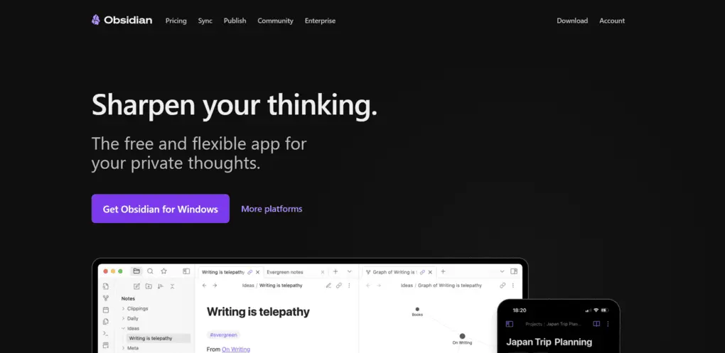Best Microsoft OneNote alternative for personal notes