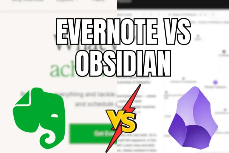 Evernote vs Obsidian