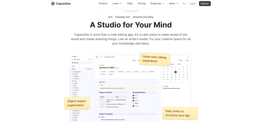 Best note-taking app for personal knowledge management