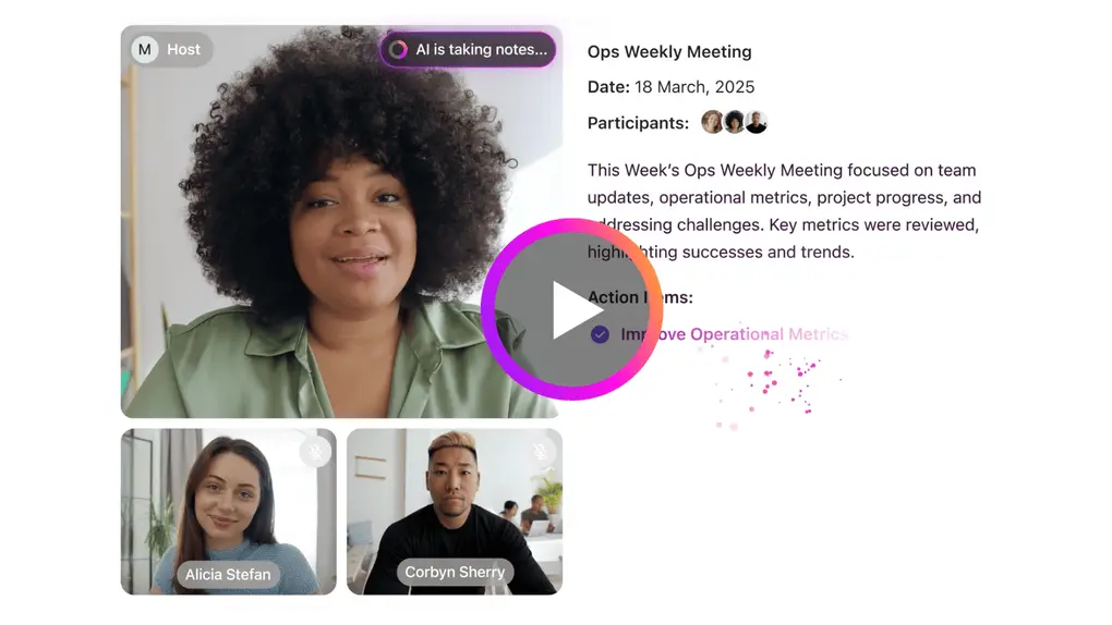 ClickUp's AI note-taker feature