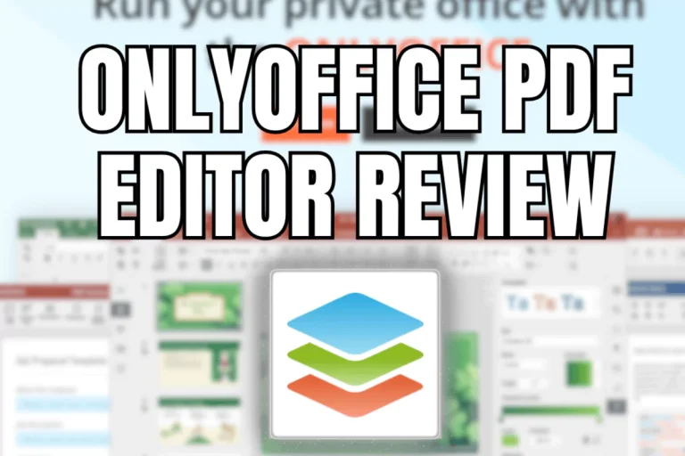 Onlyoffice PDF editor review