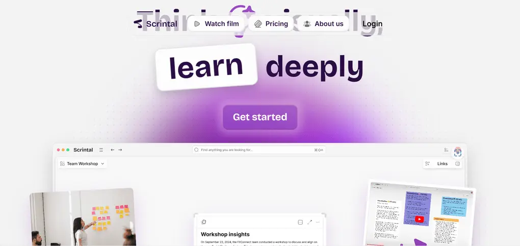 Scrintal is the best note-taking app for visual thinkers