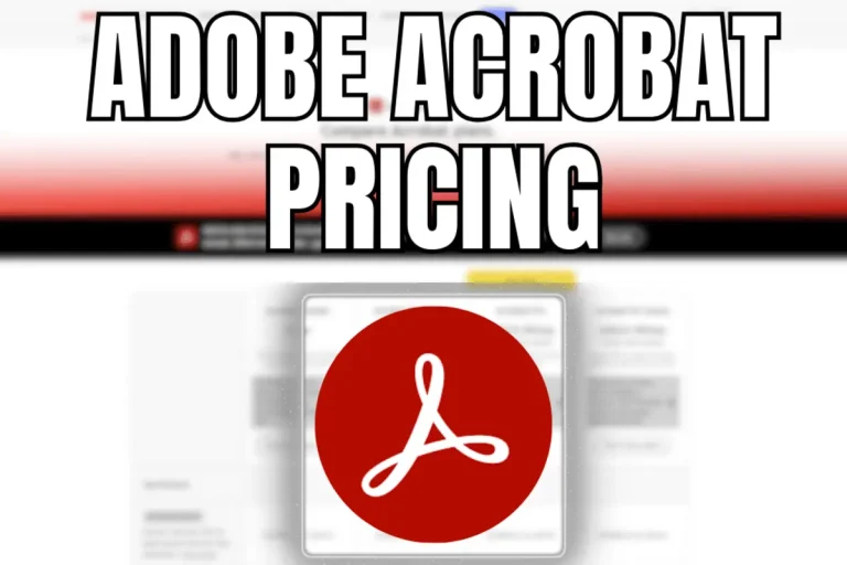 Adobe Acrobat Pricing