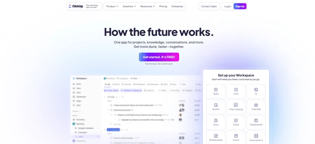 ClickUp is an ideal Asana alternative