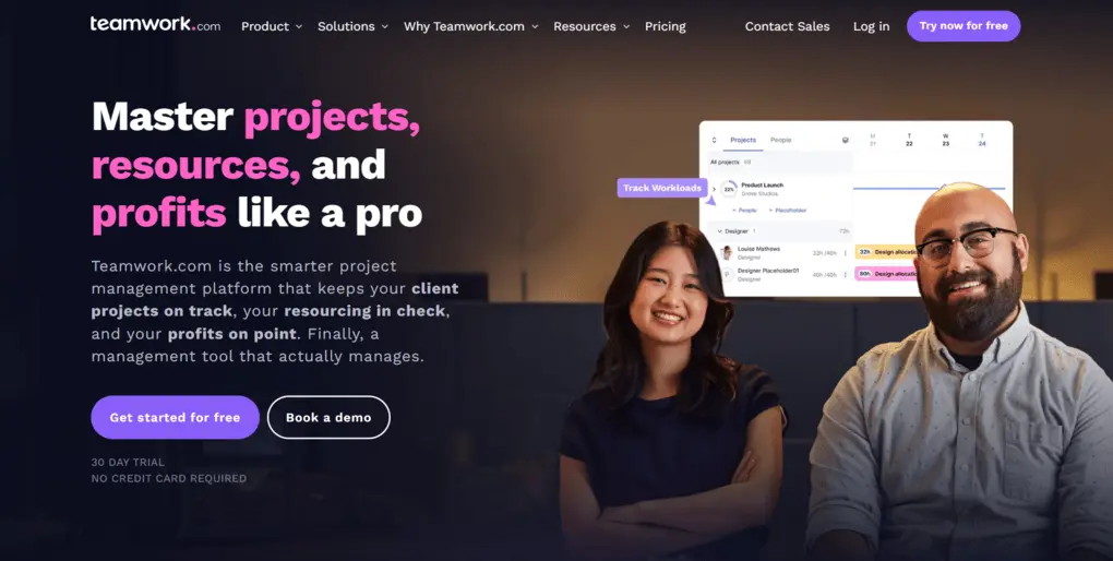 Teamwork is ideal for small and mid sized businesses