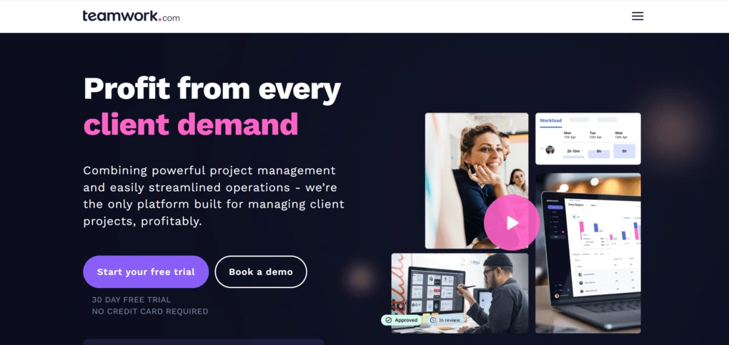 Teamwork.com is a great Asana alternative