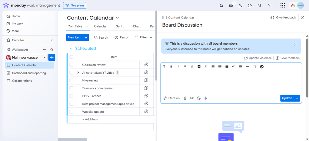 Monday.com collaboration tools for teams