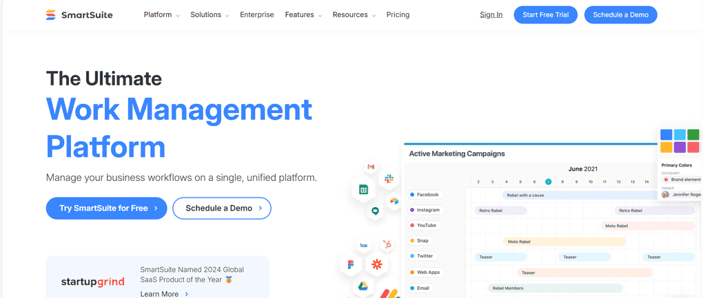 Smartsuite review - what is SmartSuite