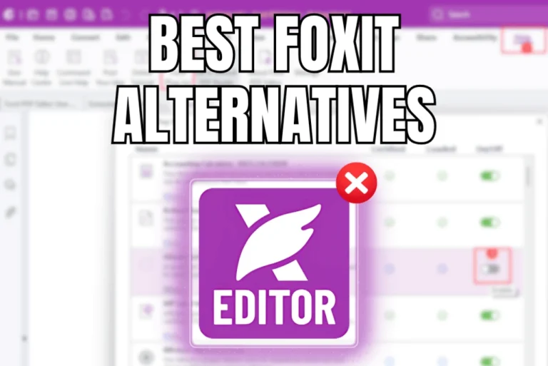 Best foxit alternatives