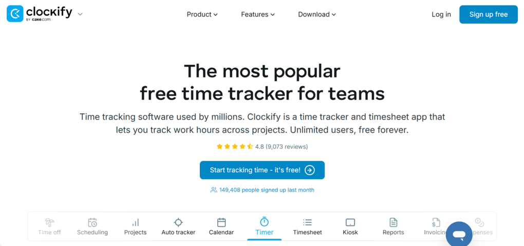 Best free time tracking app