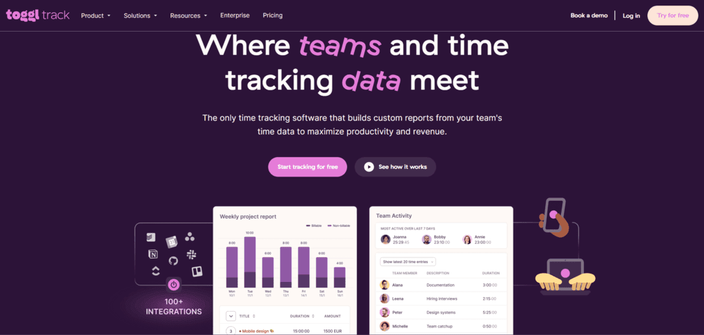 Best time tracking software for teams