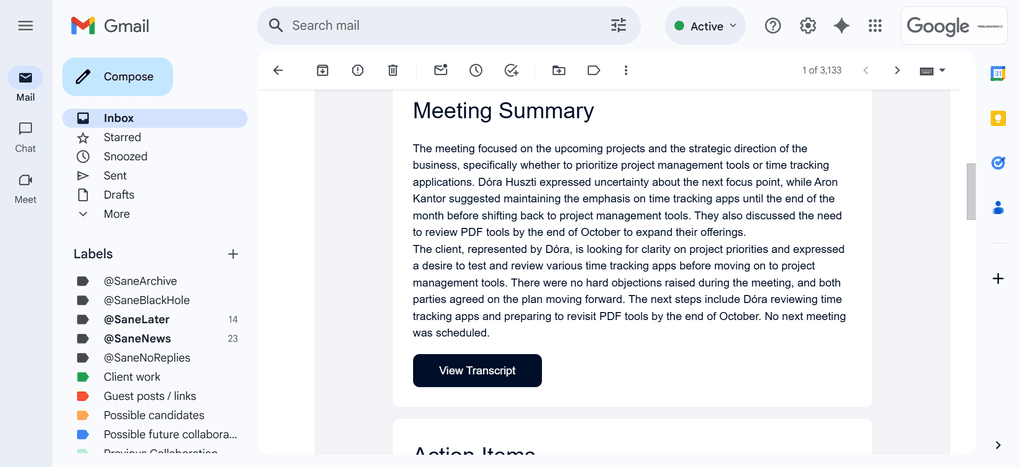 Equal Time AI meeting notes