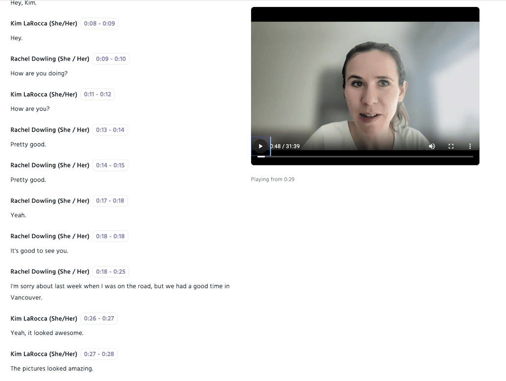 Equal Time recording feature