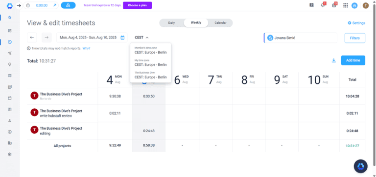 9 Best Time Tracking Apps In 2026 | 25+ Personally Tested Tools