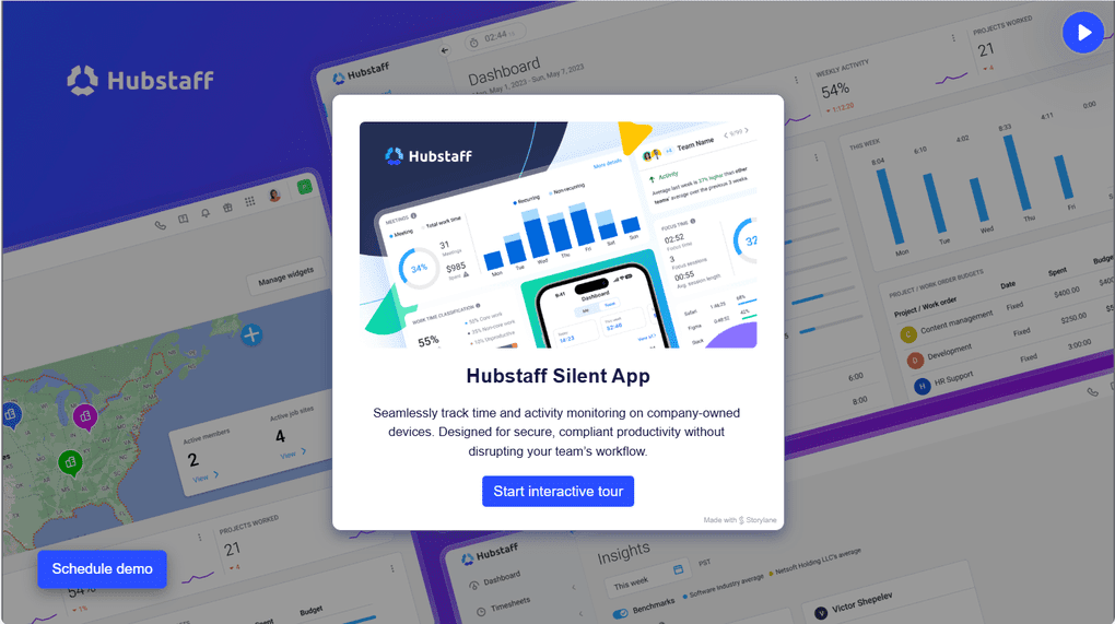 Hubstaff silent app