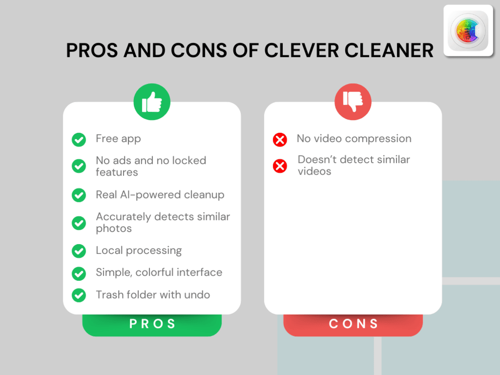 Pros and Cons of Clever Cleaner