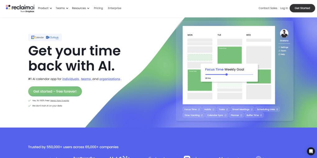 Best AI tool for scheduling