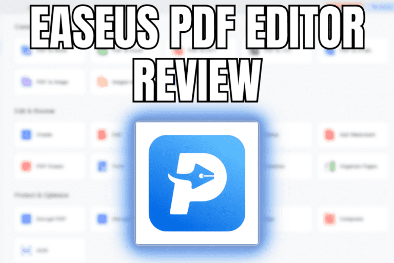 Easeus PDF editor review