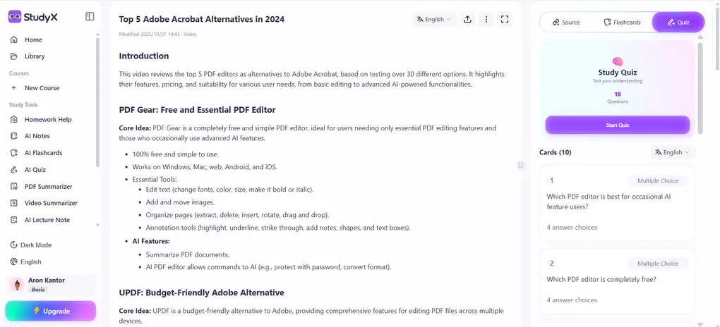 My experience with StudyX