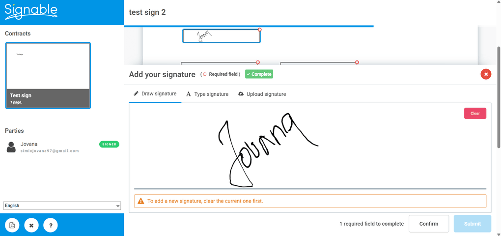 Signable signatures and initials tools